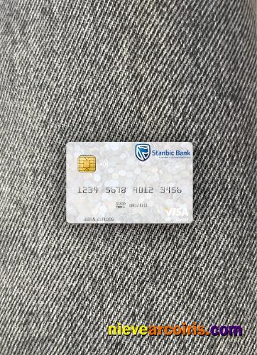 Zimbabwe Stanbic Bank visa debit card photolook